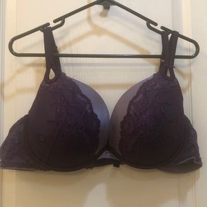 Torrid purple with lace bra